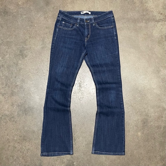 Levis 518 Superlow Flare Stretch Jeans Western Y2K - Picture 1 of 10